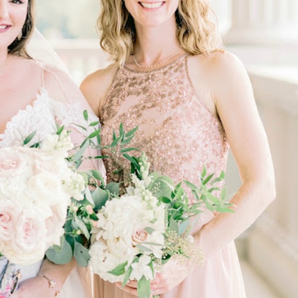 Adrianna Papell beaded bridesmaid dress. Size 6